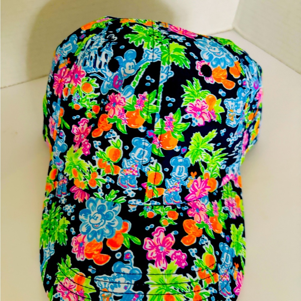 NWT Lilly Pulitzer Disney Run Around Baseball Cap Hat New